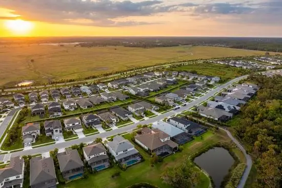 Florida residential community at sunset — homeowners coverage